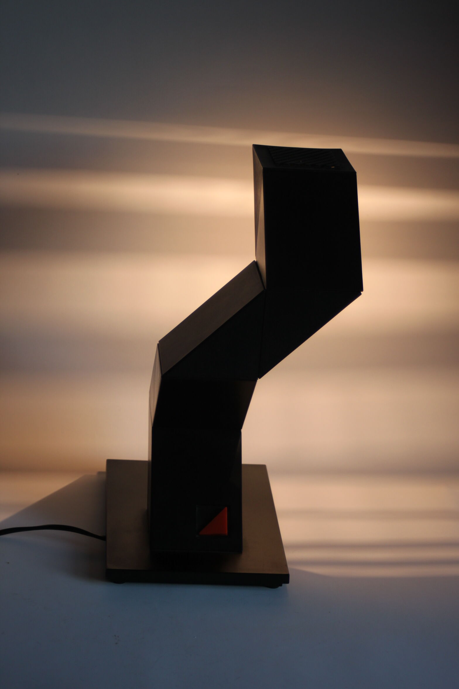 Zig Zag desk lamp by Shui Shan for Elite Lighting, 1980s