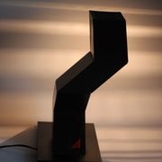 Zig Zag desk lamp by Shui Shan for Elite Lighting, 1980s