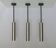 Vintage 1960 pipe suspension. Set of 3.