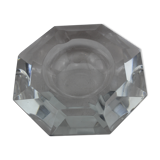 Octagonal ashtray in Crystal Val Saint Lambert