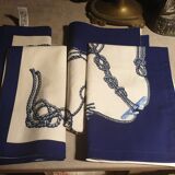 2 table clothes and 2 napkins Hermès House