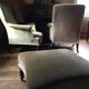 Napoleon III in velvet footrest