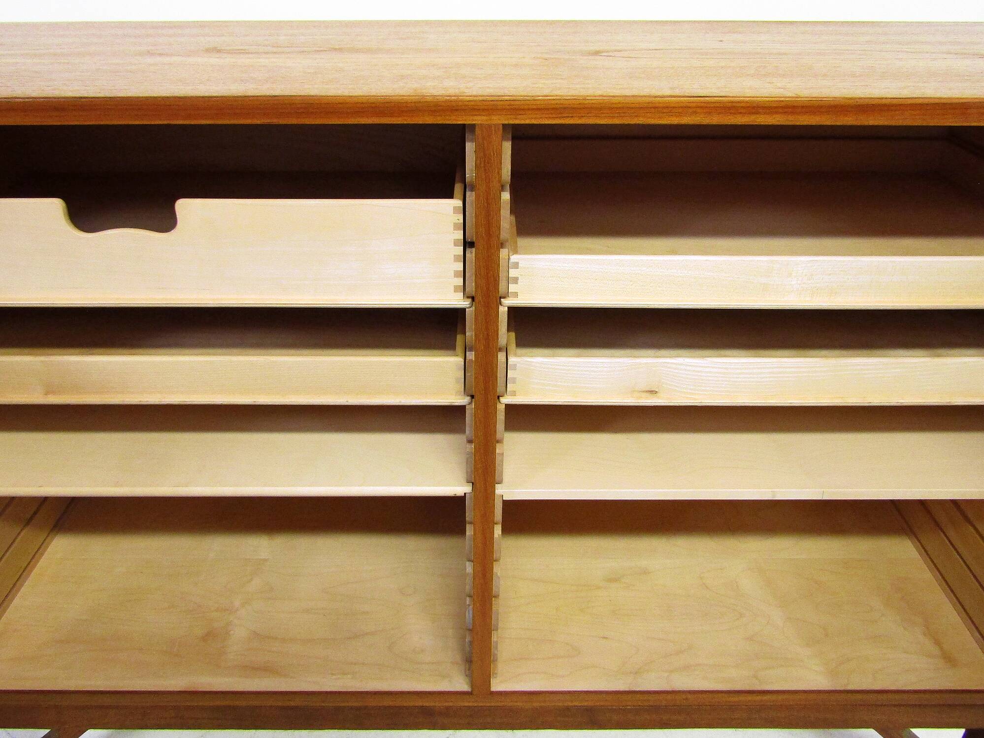 Danish 1960s "China" Cabinet in Teak by Borge Mogensen for CM Madsen