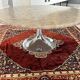 Table basse pied tulipe marbre vintage 1970