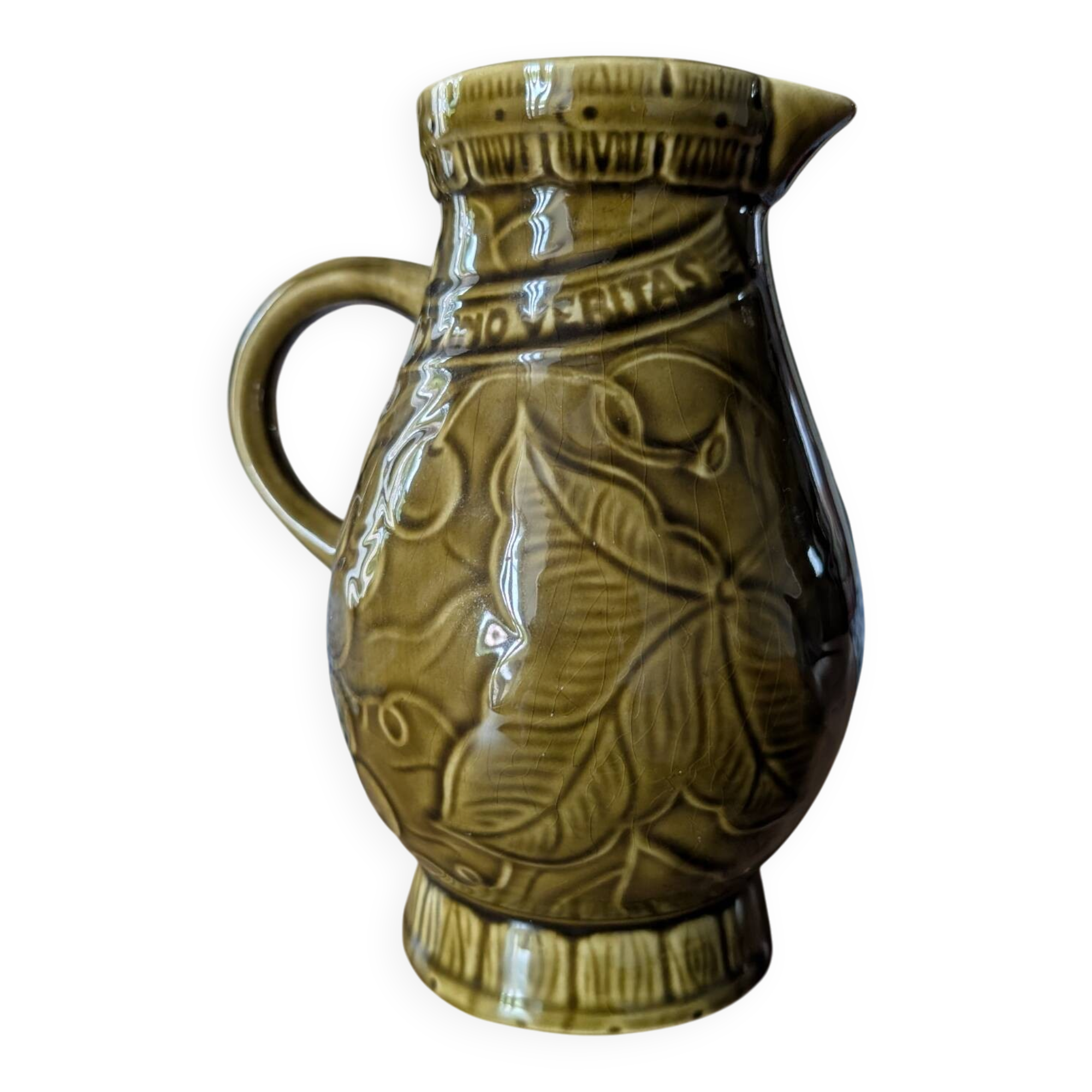 Wine jug "in vino veritas"