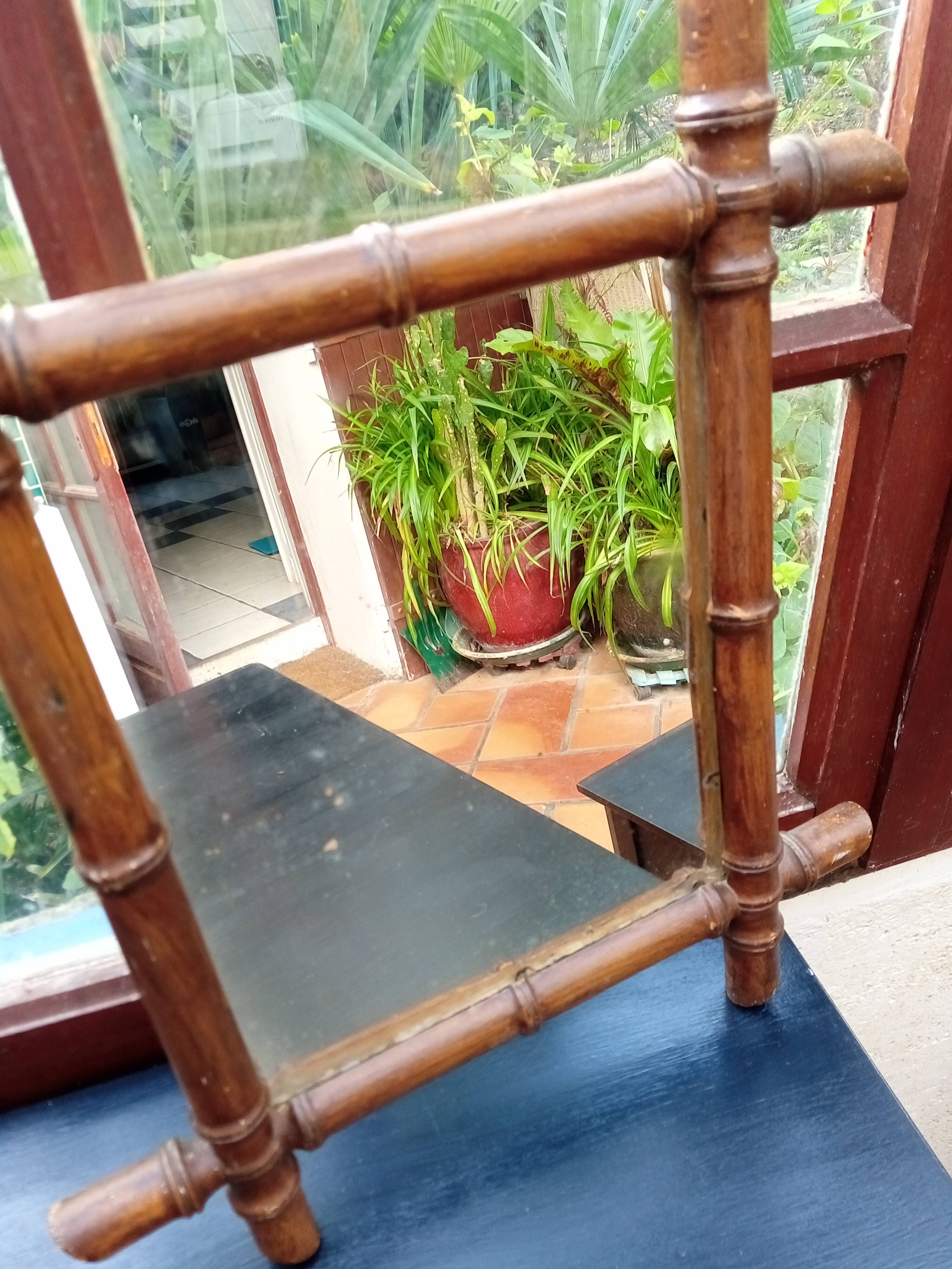 Bamboo mirror