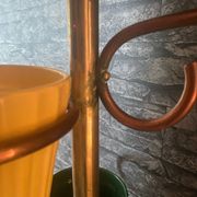Very beautiful vintage plant stand lamp