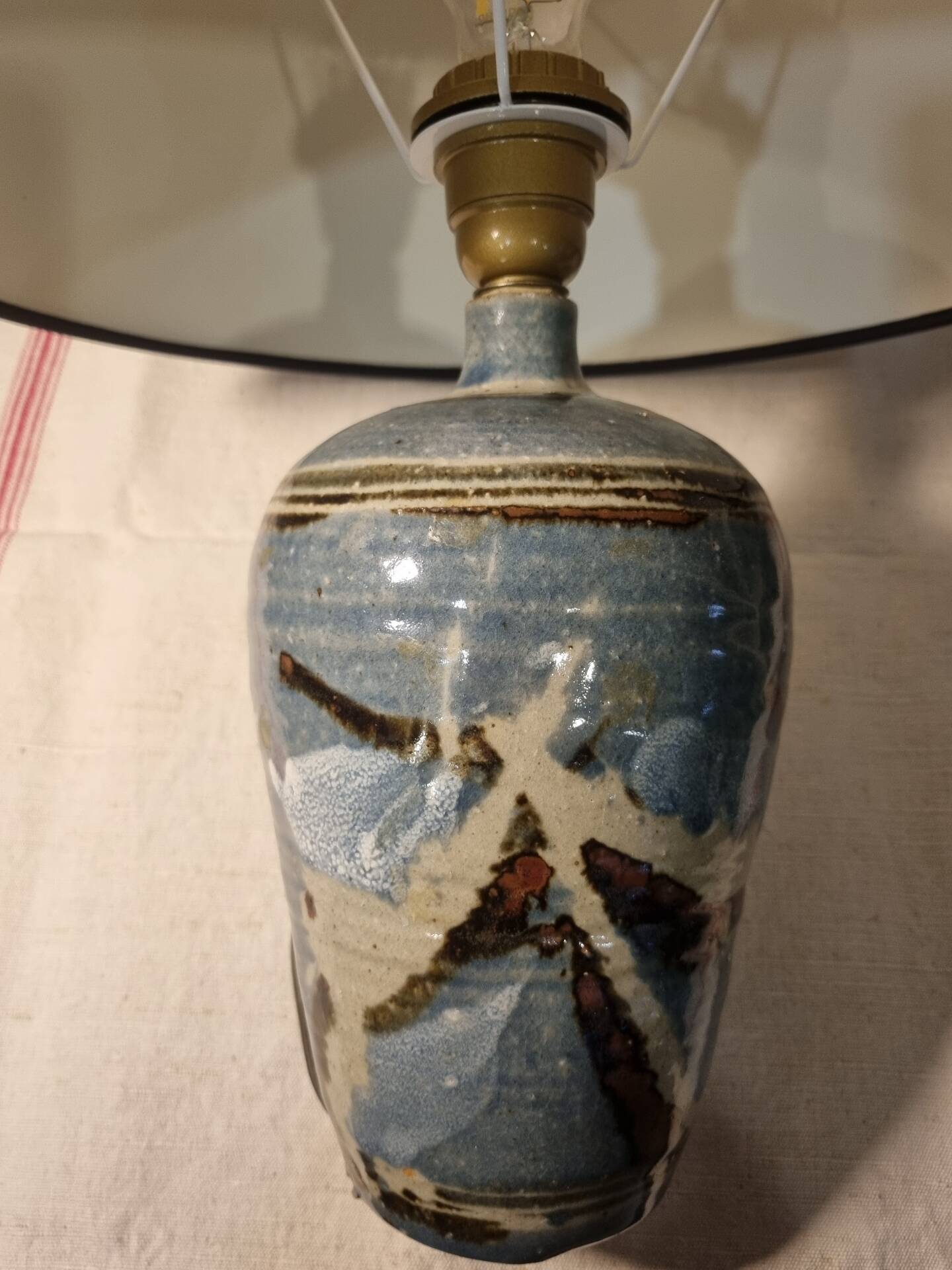 Blue lamp
