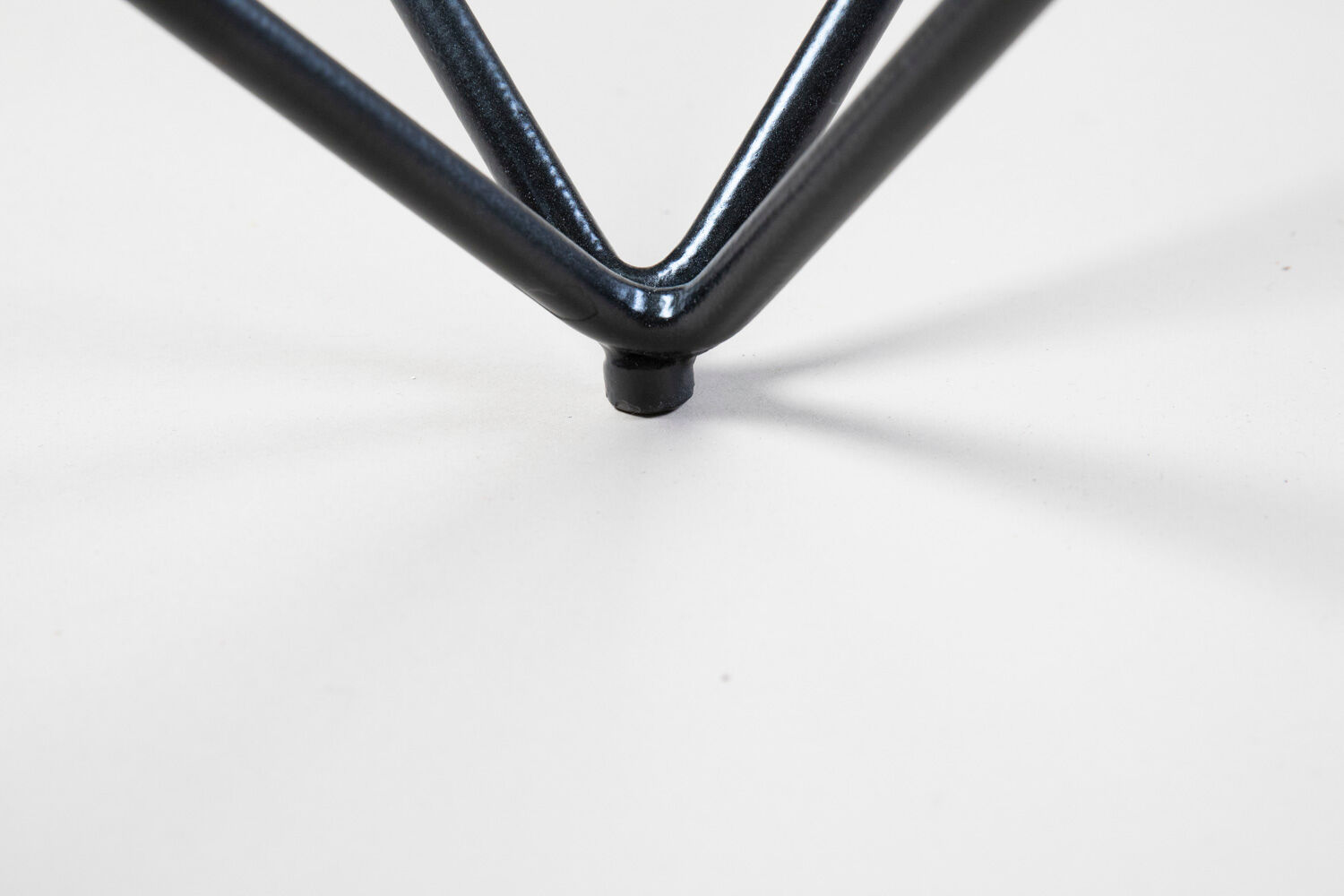 Metal and glass coffee table