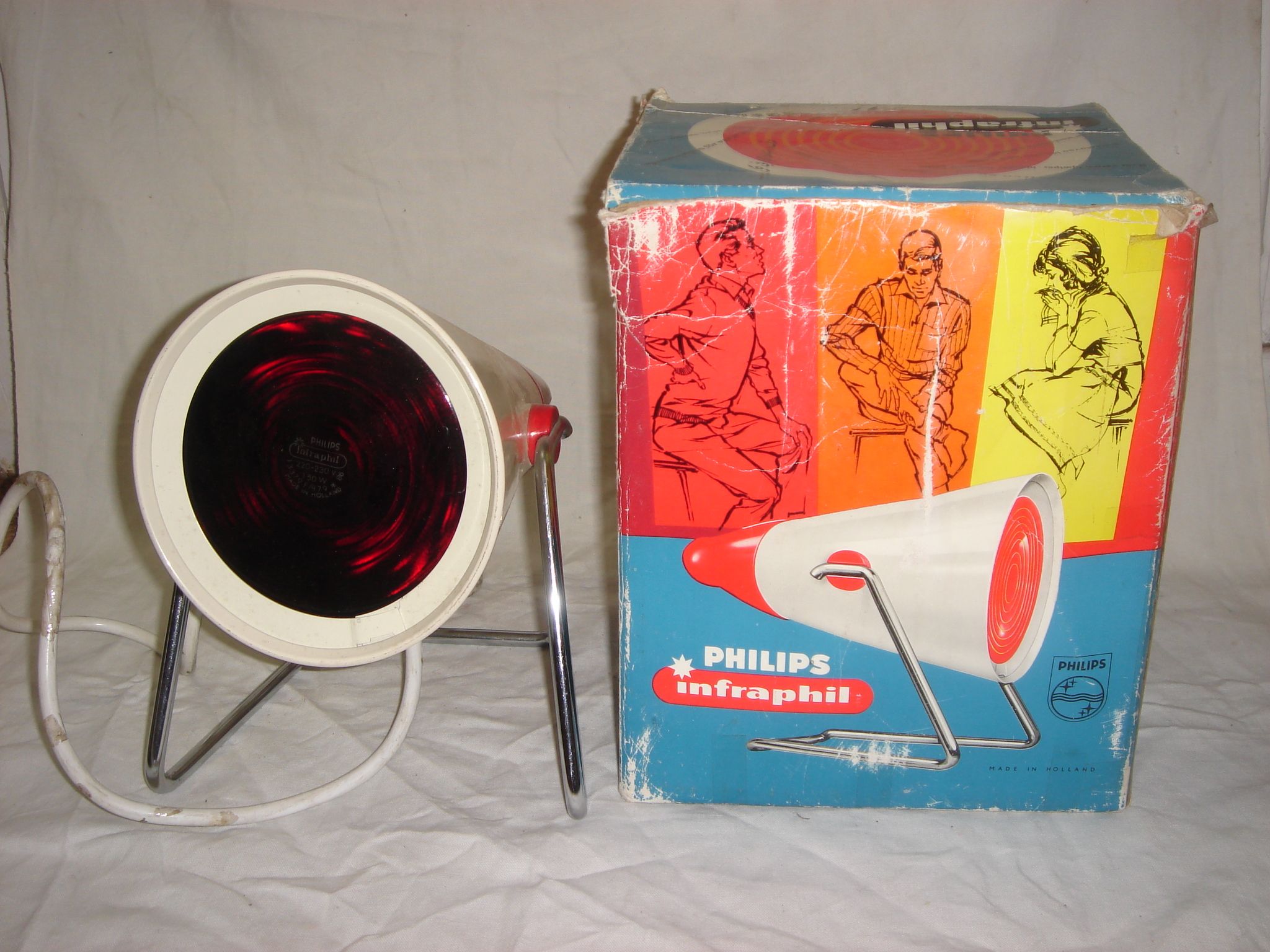Lampe de table infrarouge de Philips 1960/70