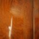 English art deco student wardrobe in walnut