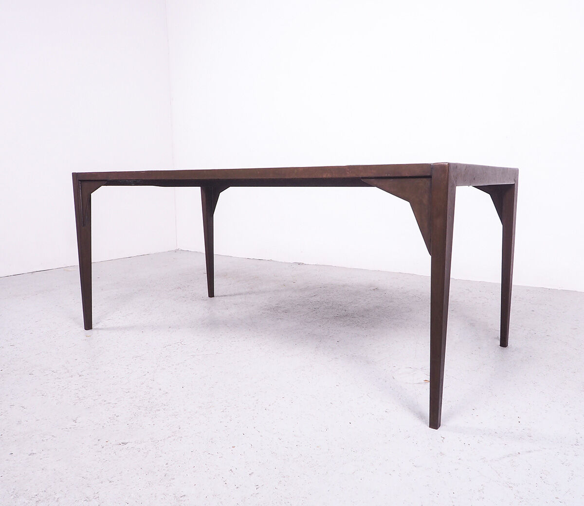 Ceramic mosaic tile coffee table with bird motif, 1970s