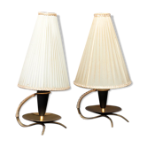 Paire de lampes de chevet