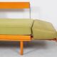 Antimott Cherry Daybed by Wilhelm Knoll, 1960s