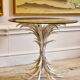 Hans Kögl, "Coco Chanel" - metal side table, Hollywood Regency