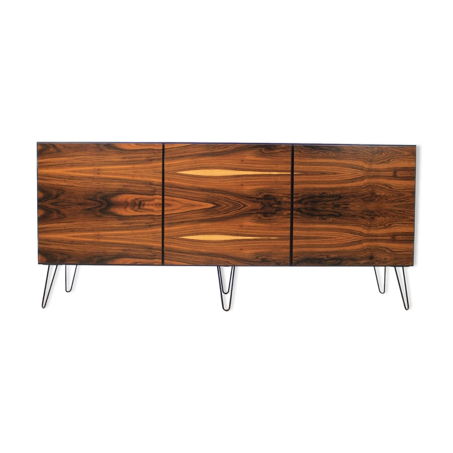 Exceptional sideboard Danish credenza 60s rosewood