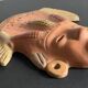 Masque terre cuite reproduction vintage mexique