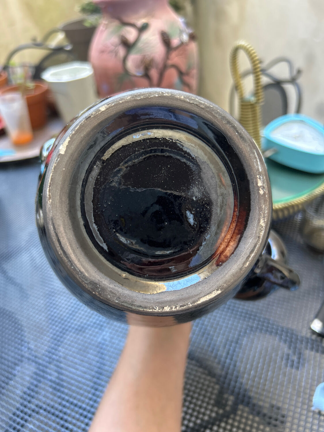 Ceramic carafe from Vallauris