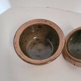 Stoneware box from La Borne by Pierre Digan