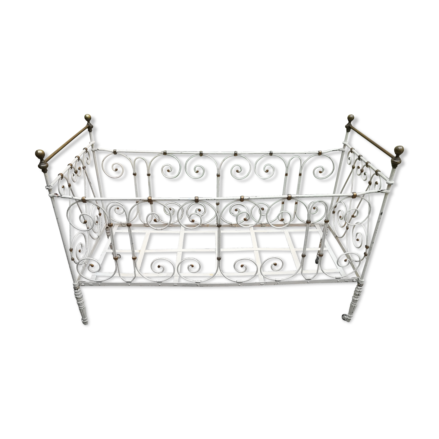 Wrought iron child seat