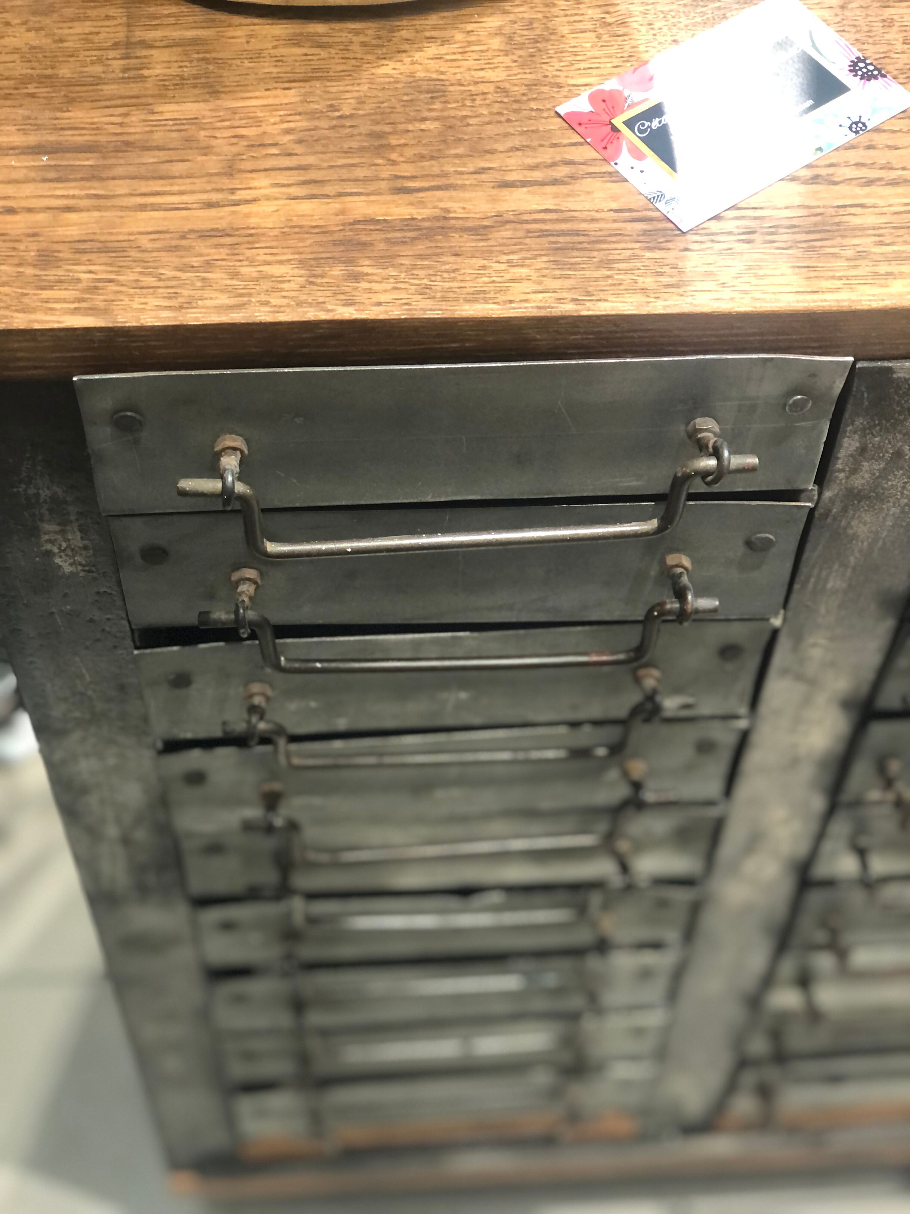 Metal and wood loom furniture