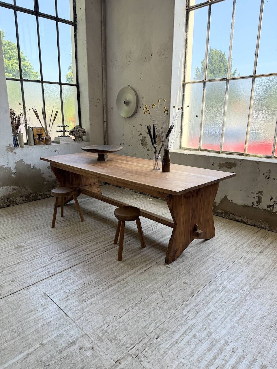 2.5m5 XL pine farmhouse table