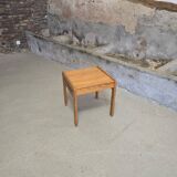 Coffee table, small pine side table 1970