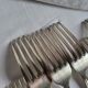 12 silver-plated table forks Manufrance