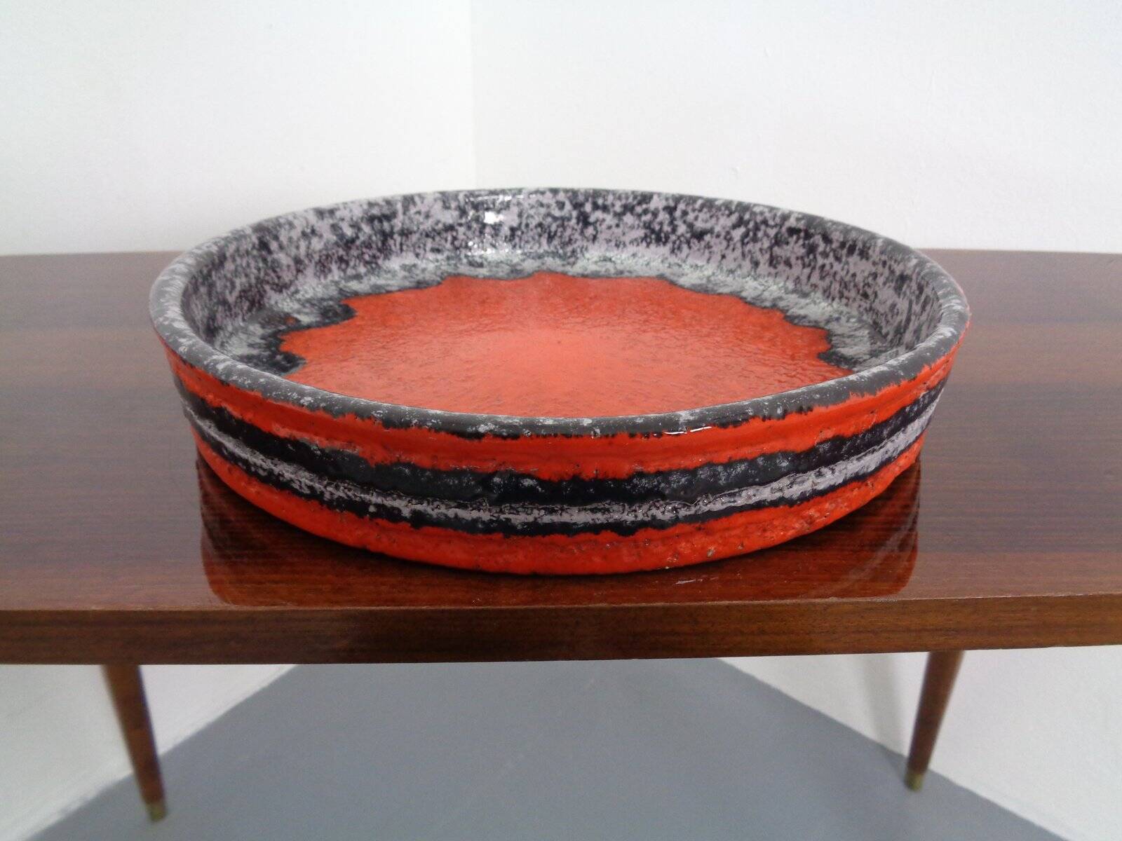 Fat Lava Ceramic Bowl, 1970s