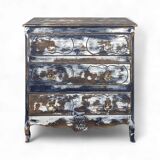 Louis XV style patinated chest of drawers