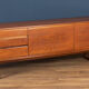 Long retro teak 1960s white & newton 'chilgrove' sideboard