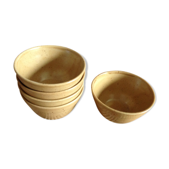 Set de 5 bols en grés Digoin