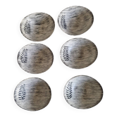 Lot De 6 Bols Manufacture Salins Modèle Tolede
