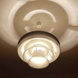 Large Scandinavian pendant light, 70s
