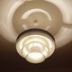 Large Scandinavian pendant light, 70s