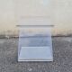 Chaise en plexiglas zigzag 1970