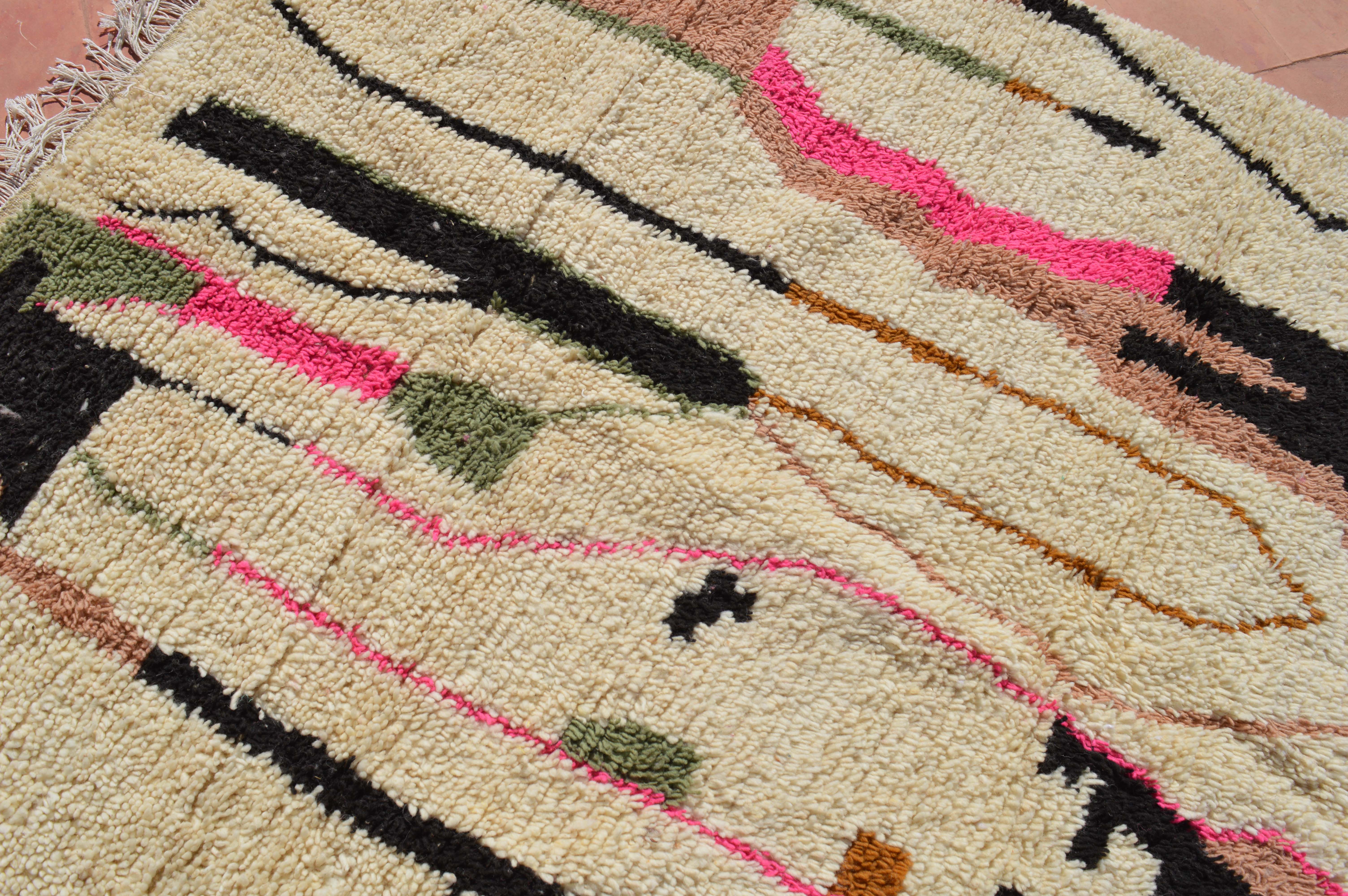 Moroccan berber carpet 260x160cm