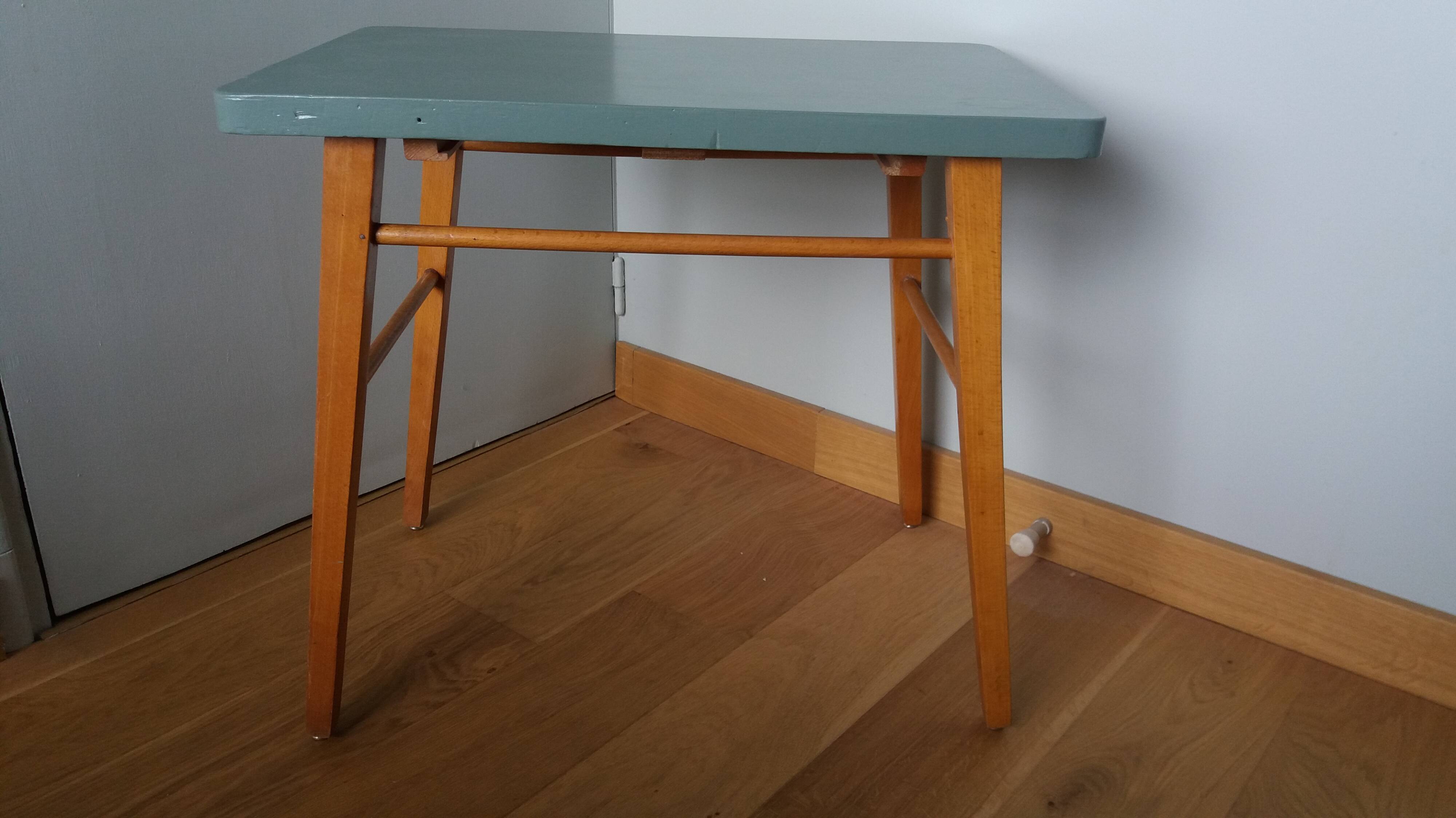 Bureau pupitre enfant pieds compas