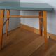 Bureau pupitre enfant pieds compas
