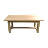 Solid oak farmhouse table