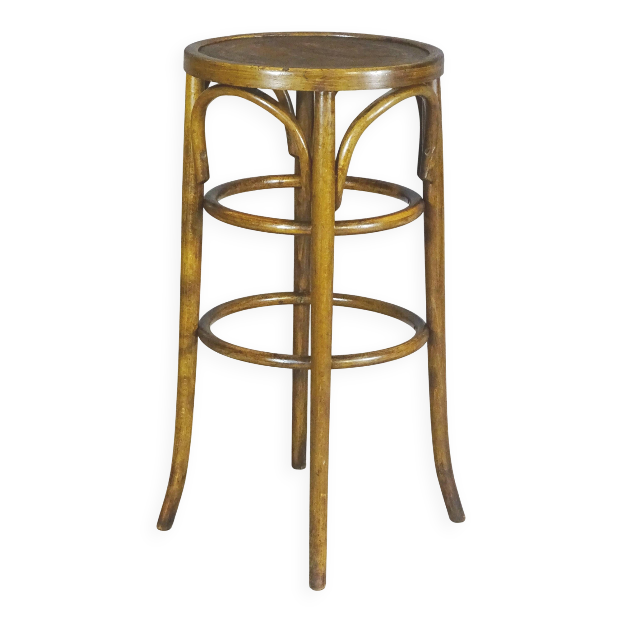 Tabouret bistro par Baumann N°96 - 1930-  assise Art-nouveau -