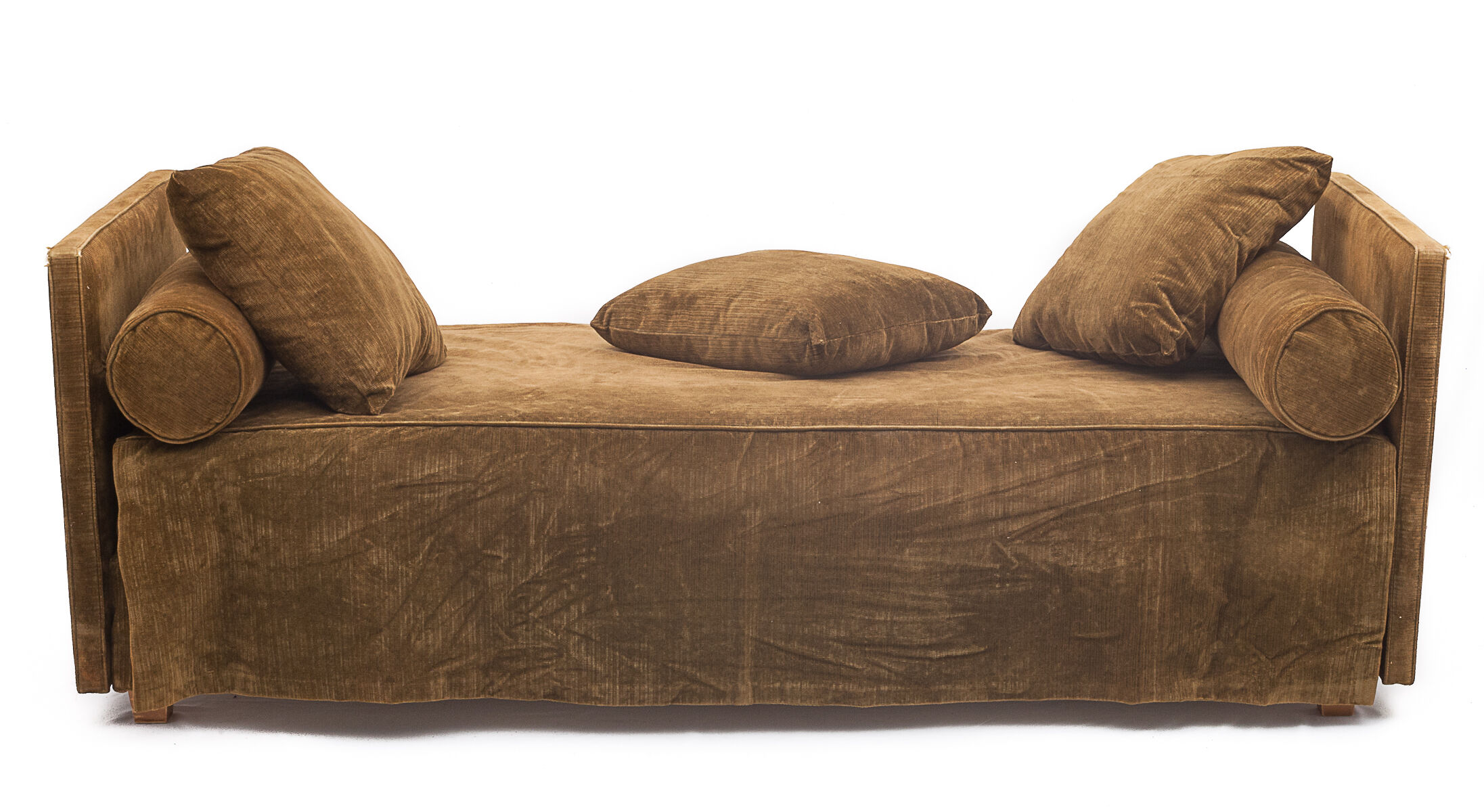 Vintage velvet bench/daybed,1960