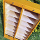double curtain binder, year 50, light oak