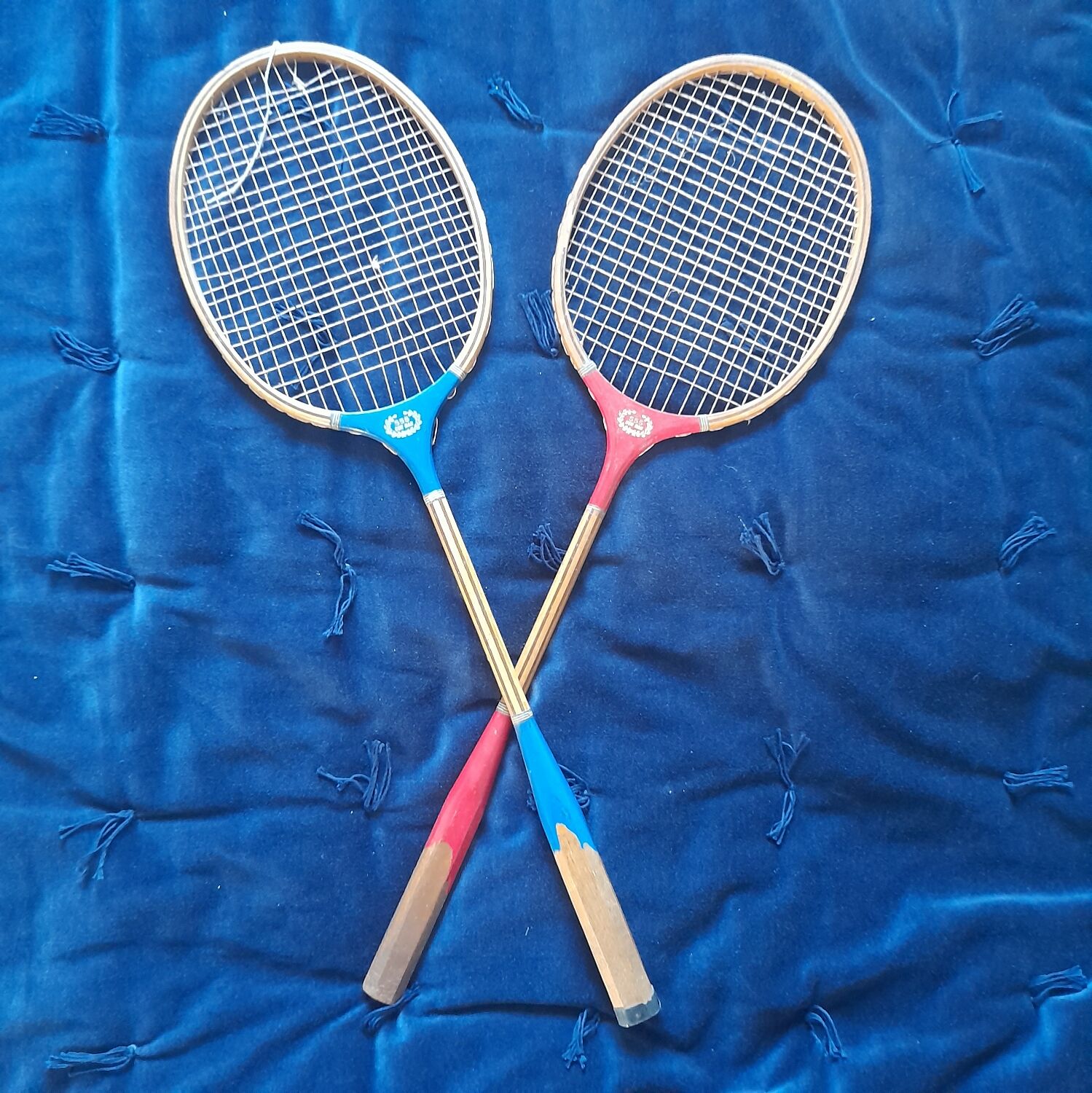 Badminton racket duo