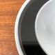 Postmodern glass bowl from mid-century Italy by Alessandro Pianon for Vistosi, 1960s.
