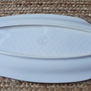 Ensemble de 12 assiettes plates et plat