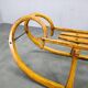 1930s Oak Wooden Sled, Czechoslovakia, Alpine Rustic Piece