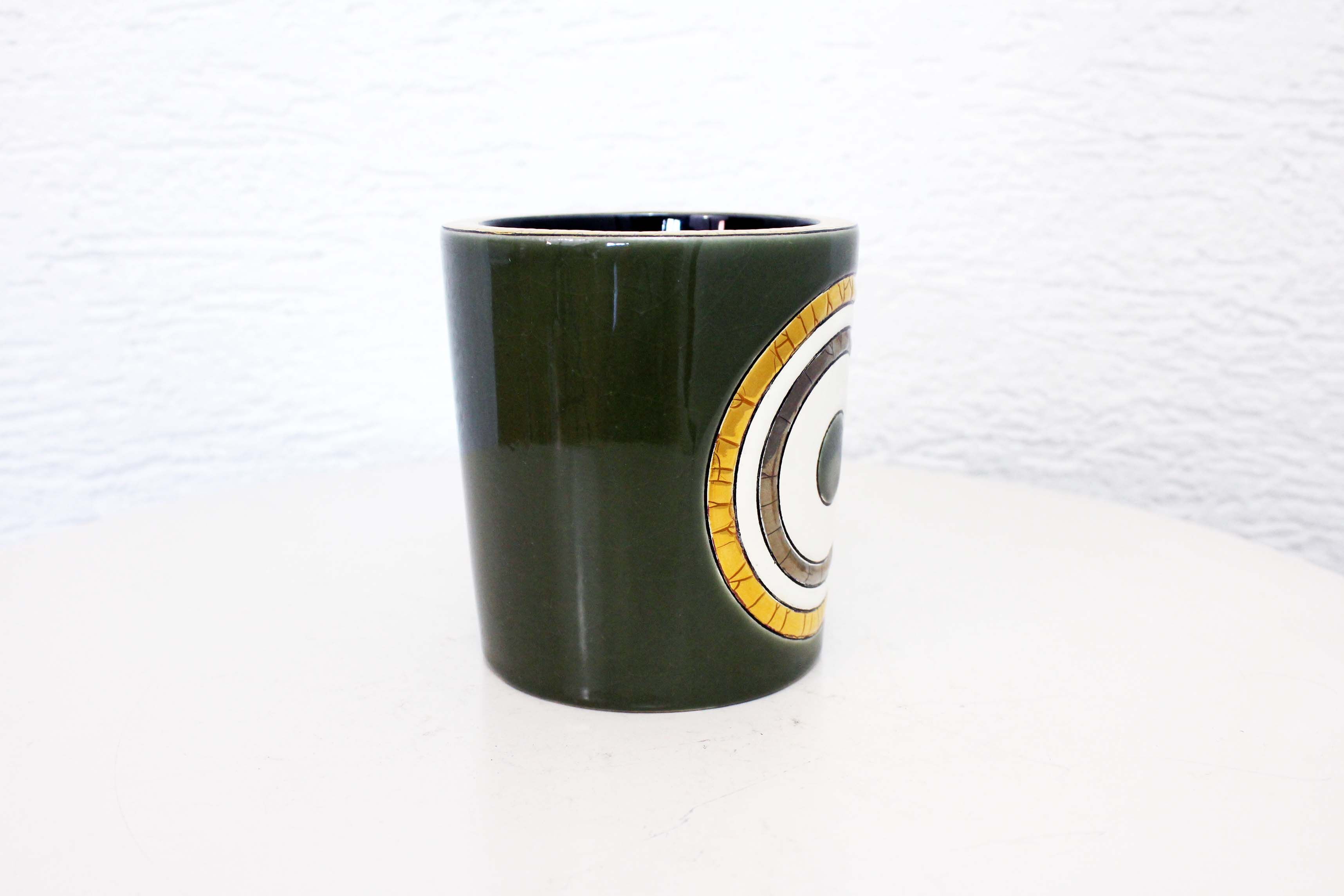 Longwy Emeaux ceramic pot
