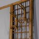 Vintage 1960s bamboo wall coat rack, Italian design