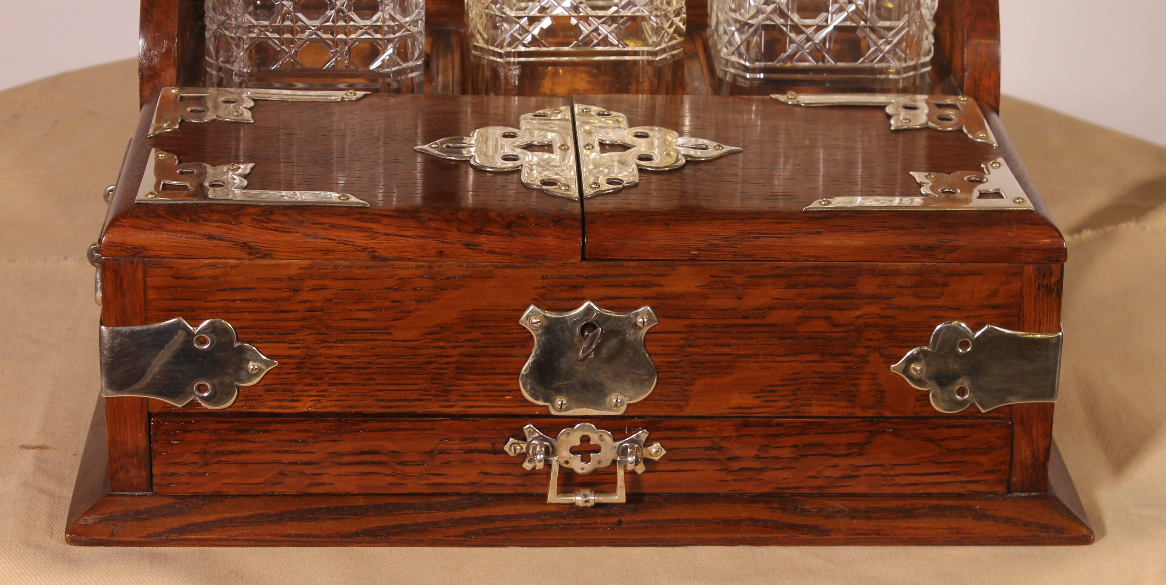 19th Century Tantalus Whiskey Cellar